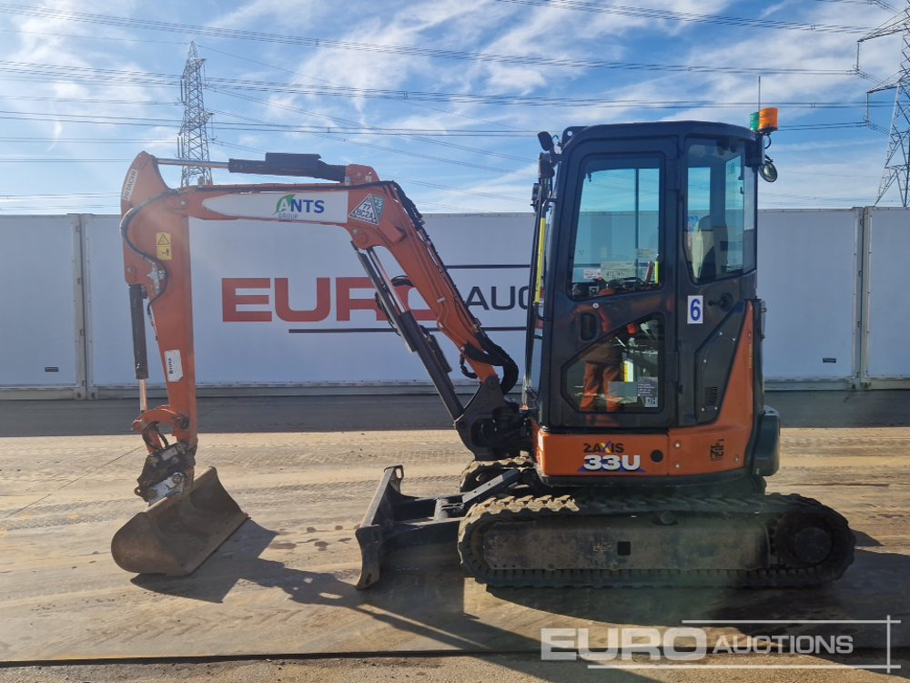 2021 Hitachi ZX33U-6 CLR - Minigraver: bilde 2 2021 Hitachi ZX33U-6 CLR - Minigraver: bilde 2