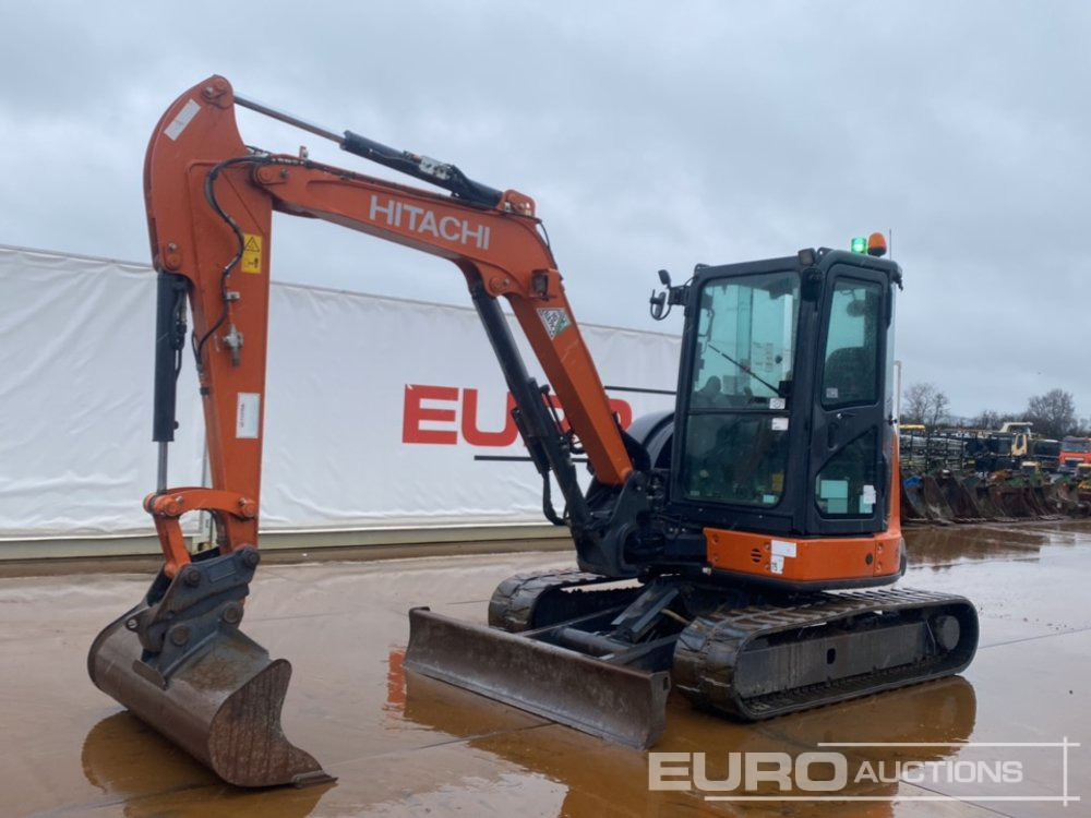 2021 Hitachi ZX48U-6 CLR - Minigraver: bilde 1 2021 Hitachi ZX48U-6 CLR - Minigraver: bilde 1