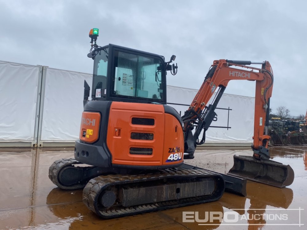 2021 Hitachi ZX48U-6 CLR - Minigraver: bilde 5 2021 Hitachi ZX48U-6 CLR - Minigraver: bilde 5