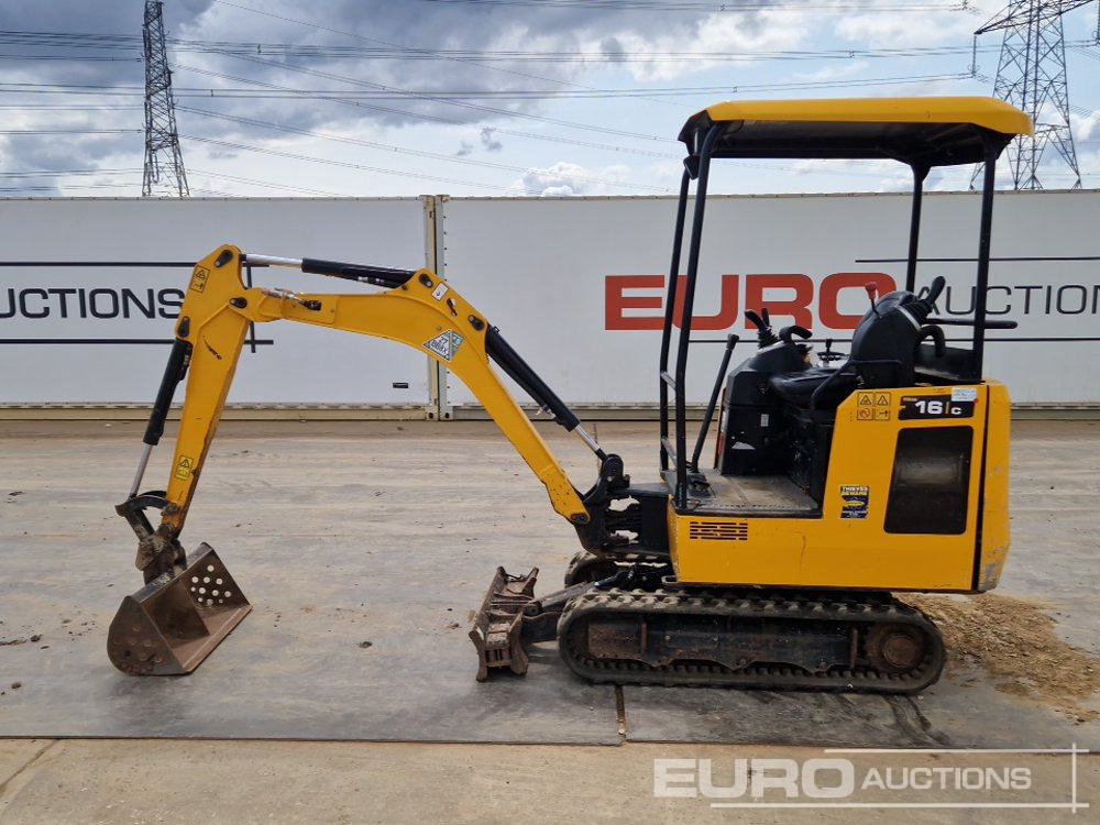 2021 JCB 16C-1 - Minigraver: bilde 2 2021 JCB 16C-1 - Minigraver: bilde 2