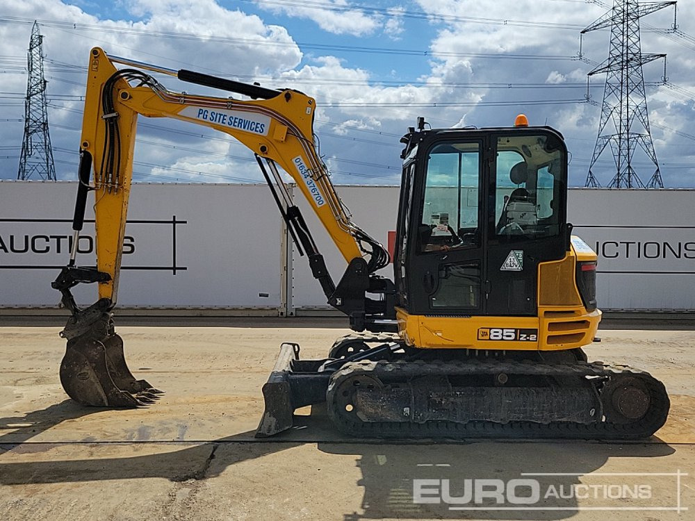 2021 JCB 85Z-2 - Minigraver: bilde 2 2021 JCB 85Z-2 - Minigraver: bilde 2