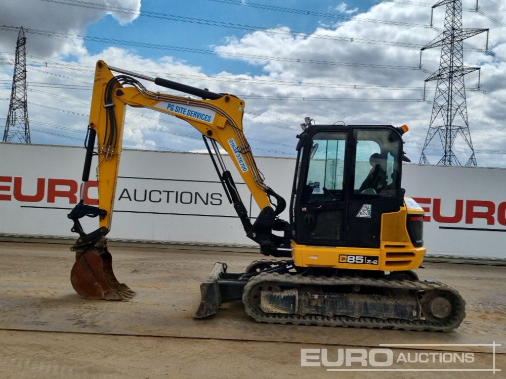 2021 JCB 85Z-2 - Minigraver: bilde 2 2021 JCB 85Z-2 - Minigraver: bilde 2