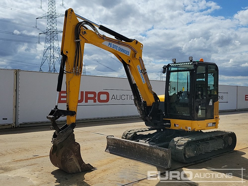 2021 JCB 85Z-2 - Minigraver: bilde 1 2021 JCB 85Z-2 - Minigraver: bilde 1