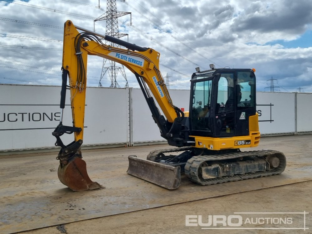 2021 JCB 85Z-2 - Minigraver: bilde 1 2021 JCB 85Z-2 - Minigraver: bilde 1