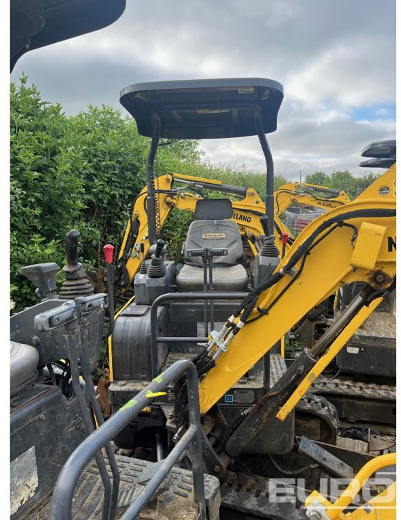2021 New Holland E17C Rubber Tracks, QH, Blade, Offset, Piped - Minigraver: bilde 1 2021 New Holland E17C Rubber Tracks, QH, Blade, Offset, Piped - Minigraver: bilde 1