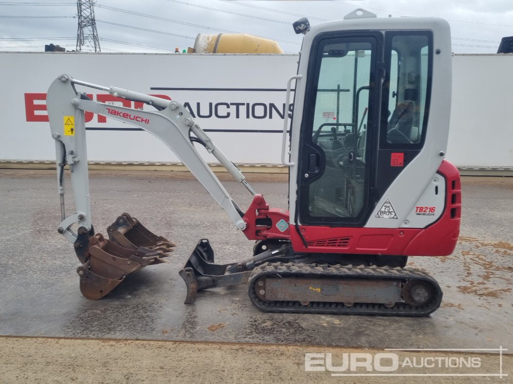 2021 Takeuchi TB216 - Minigraver: bilde 2 2021 Takeuchi TB216 - Minigraver: bilde 2
