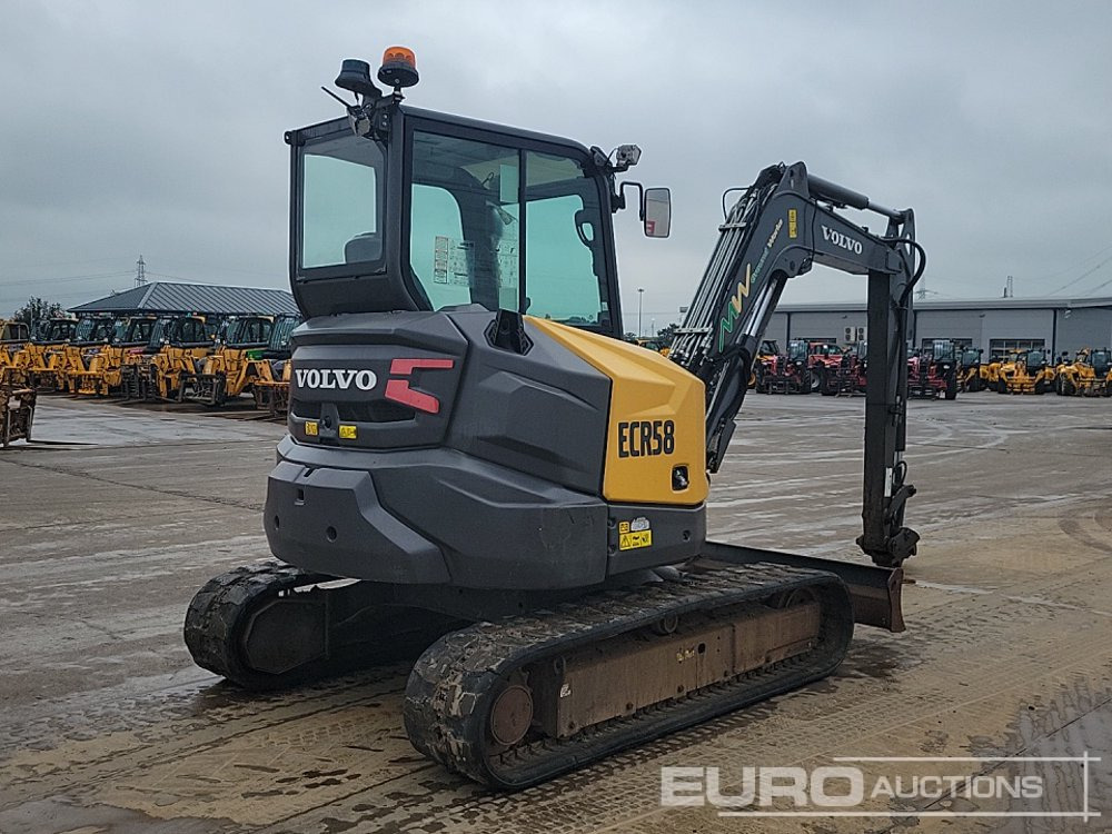 2021 Volvo ECR58F - Minigraver: bilde 5 2021 Volvo ECR58F - Minigraver: bilde 5