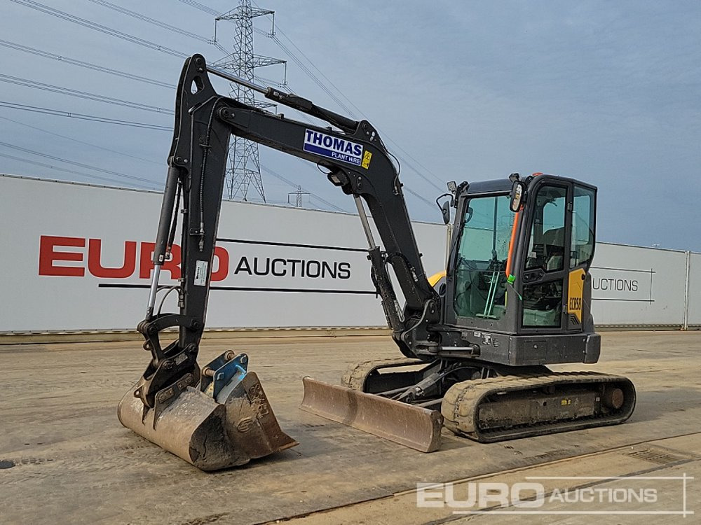 2021 Volvo ECR58F - Minigraver: bilde 1 2021 Volvo ECR58F - Minigraver: bilde 1
