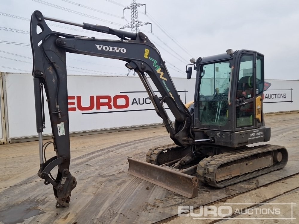 2021 Volvo ECR58F - Minigraver: bilde 1 2021 Volvo ECR58F - Minigraver: bilde 1