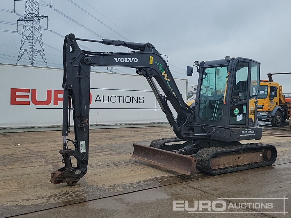 2021 Volvo ECR58F - Minigraver: bilde 1 2021 Volvo ECR58F - Minigraver: bilde 1