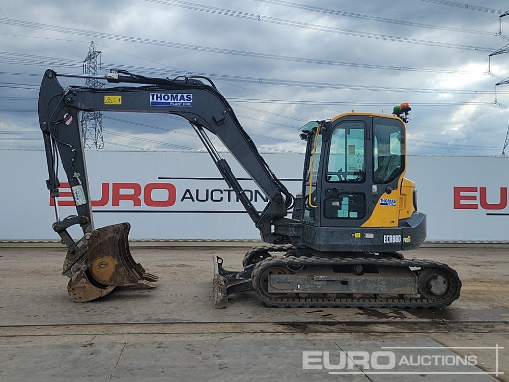2021 Volvo ECR88D - Minigraver: bilde 2 2021 Volvo ECR88D - Minigraver: bilde 2