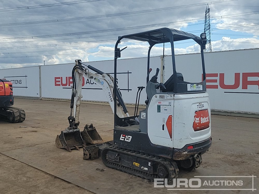 2022 Bobcat E19 - Minigraver: bilde 3 2022 Bobcat E19 - Minigraver: bilde 3
