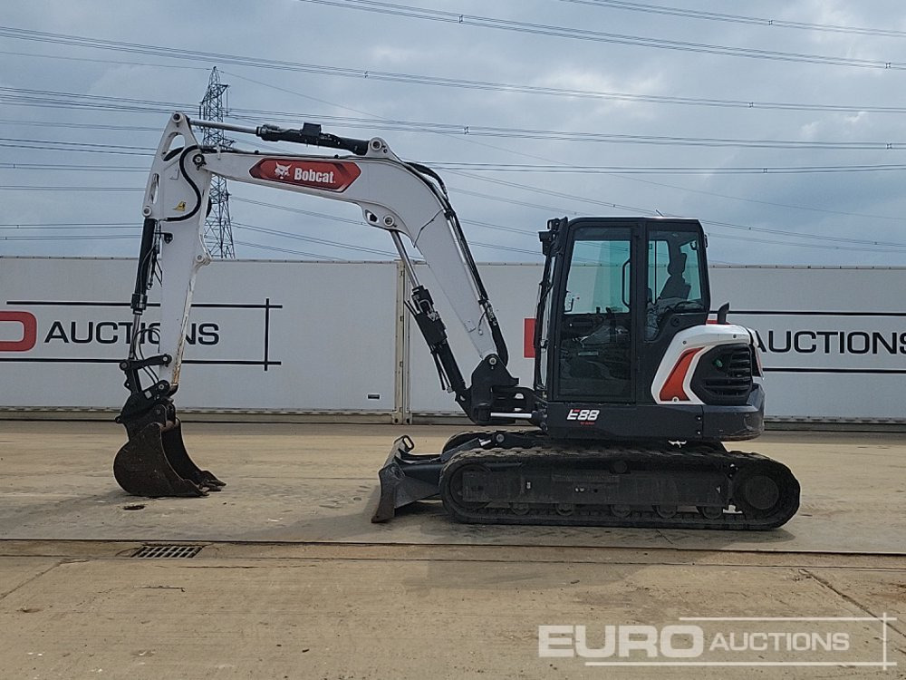 2022 Bobcat E88 - Minigraver: bilde 2 2022 Bobcat E88 - Minigraver: bilde 2