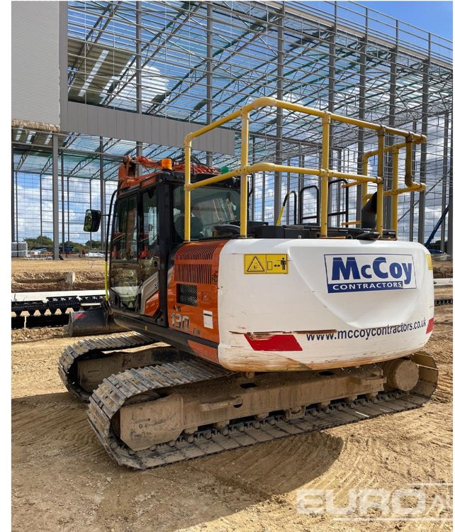 2022 Hitachi ZX130LCN-7 - Beltegraver: bilde 2 2022 Hitachi ZX130LCN-7 - Beltegraver: bilde 2