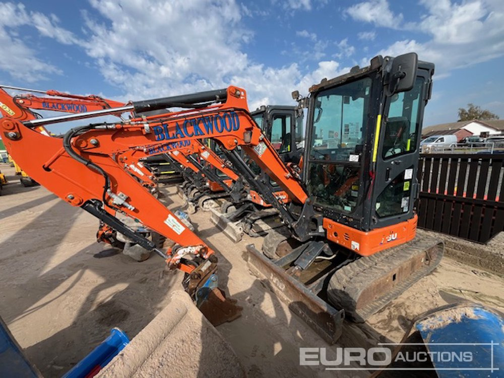 2022 Hitachi ZX26U-6 YLR - Minigraver: bilde 1 2022 Hitachi ZX26U-6 YLR - Minigraver: bilde 1