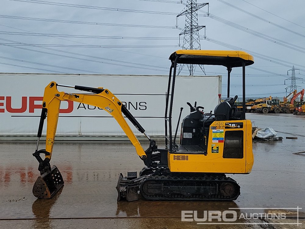 2022 JCB 16C-1 T3 - Minigraver: bilde 2 2022 JCB 16C-1 T3 - Minigraver: bilde 2