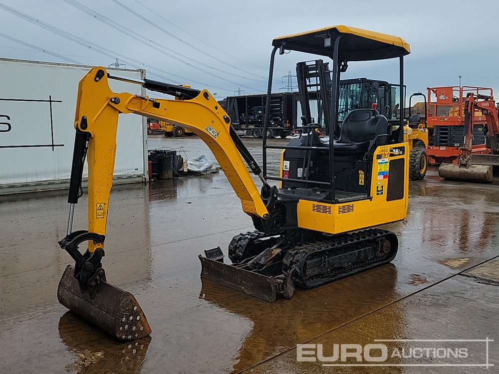2022 JCB 16C-1 T3 - Minigraver: bilde 1 2022 JCB 16C-1 T3 - Minigraver: bilde 1