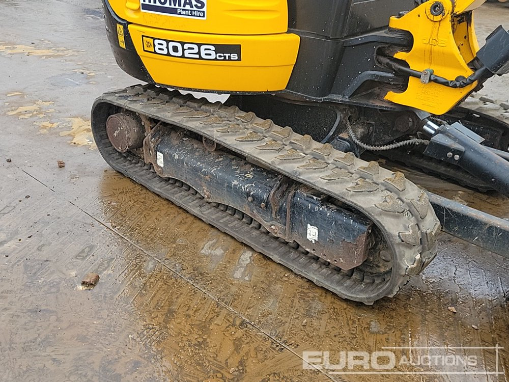 Minigraver 2022 JCB 8026CTS: bilde 16