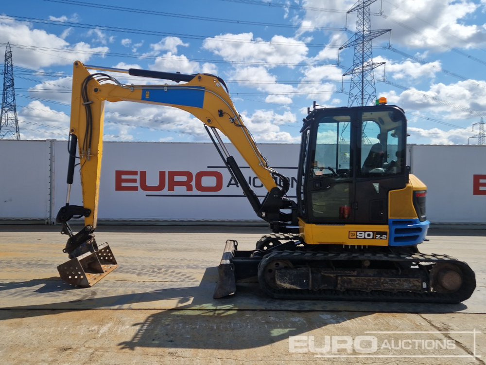 2022 JCB 90Z-2 - Minigraver: bilde 2 2022 JCB 90Z-2 - Minigraver: bilde 2