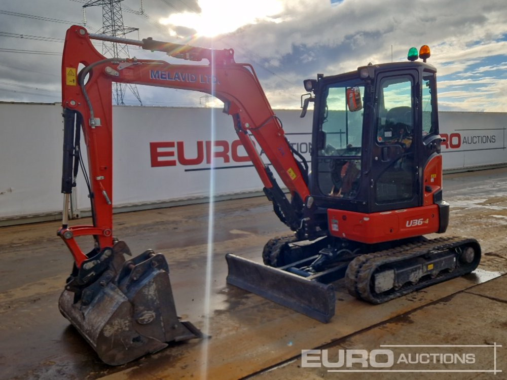 2022 Kubota U36-4 - Minigraver: bilde 1 2022 Kubota U36-4 - Minigraver: bilde 1