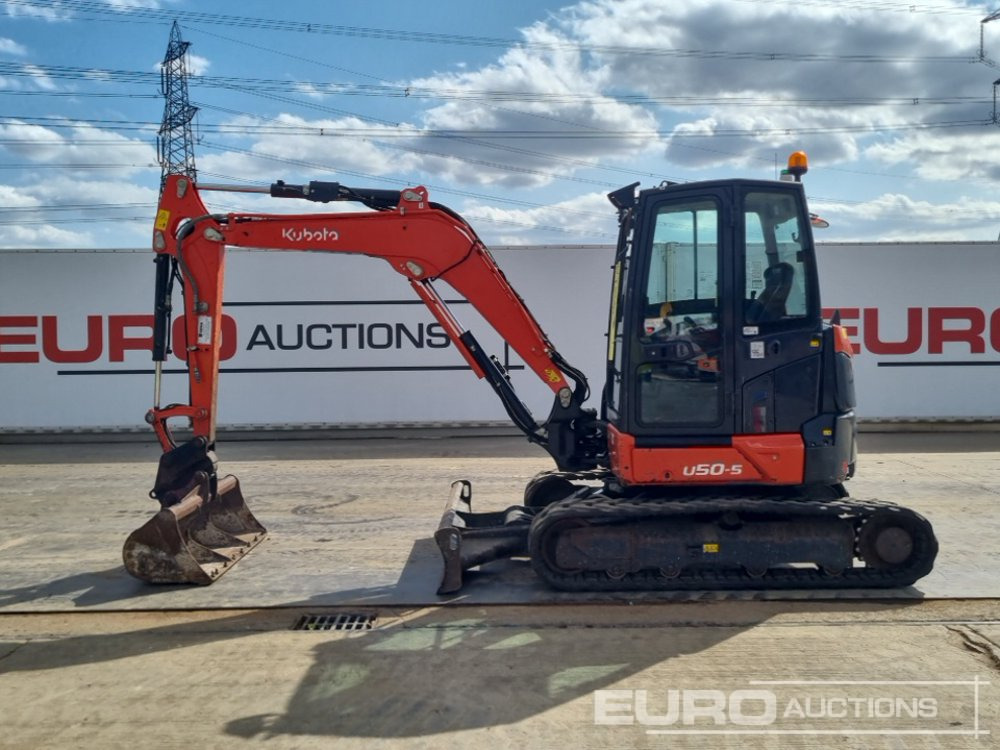 2022 Kubota U50-5 - Minigraver: bilde 2 2022 Kubota U50-5 - Minigraver: bilde 2