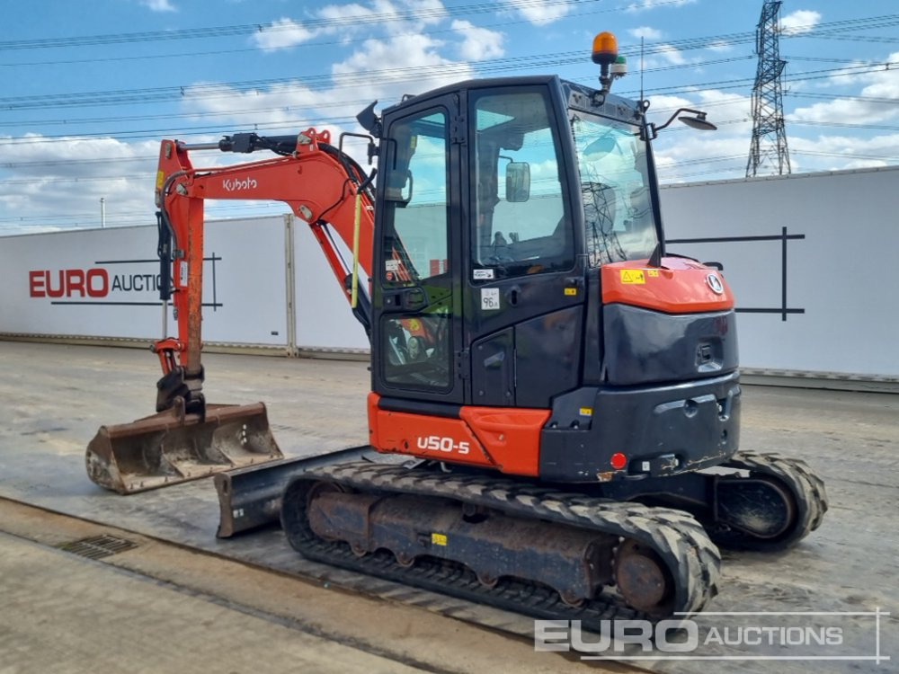 2022 Kubota U50-5 - Minigraver: bilde 3 2022 Kubota U50-5 - Minigraver: bilde 3