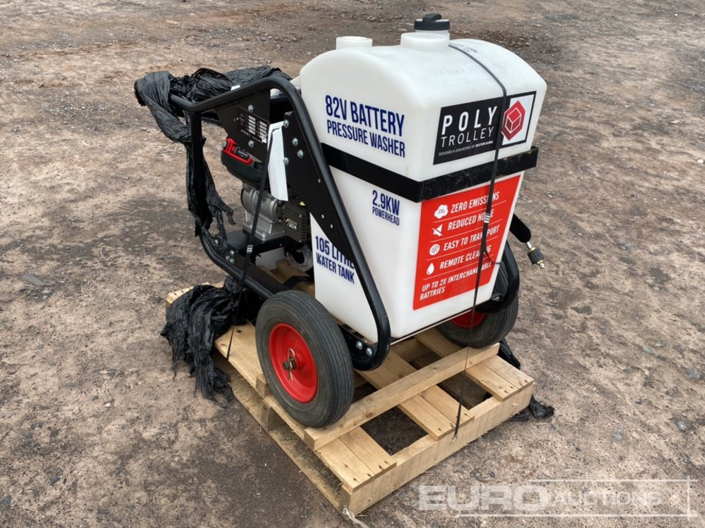2024 Western Global 105 Litre Poly Trolley, 2.9KW Cramer Battery Engine, 100 Bar (1500psi) Pressure Washer - Høytrykkspyler: bilde 2 2024 Western Global 105 Litre Poly Trolley, 2.9KW Cramer Battery Engine, 100 Bar (1500psi) Pressure Washer - Høytrykkspyler: bilde 2