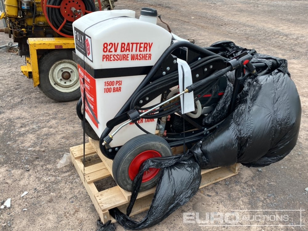 2024 Western Global 105 Litre Poly Trolley, 2.9KW Cramer Battery Engine, 100 Bar (1500psi) Pressure Washer - Høytrykkspyler: bilde 4 2024 Western Global 105 Litre Poly Trolley, 2.9KW Cramer Battery Engine, 100 Bar (1500psi) Pressure Washer - Høytrykkspyler: bilde 4