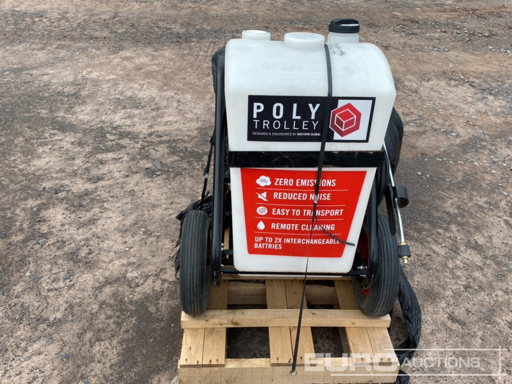 2024 Western Global 105 Litre Poly Trolley, 2.9KW Cramer Battery Engine, 100 Bar (1500psi) Pressure Washer - Høytrykkspyler: bilde 3 2024 Western Global 105 Litre Poly Trolley, 2.9KW Cramer Battery Engine, 100 Bar (1500psi) Pressure Washer - Høytrykkspyler: bilde 3
