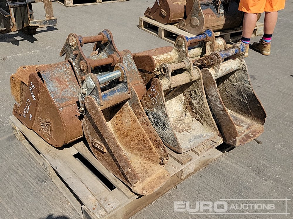 24", 24", 12", 12", 10", 8" Digging Bucket 30-35mm Pin to suit Mini Excavator - Skuffe: bilde 3 24", 24", 12", 12", 10", 8" Digging Bucket 30-35mm Pin to suit Mini Excavator - Skuffe: bilde 3