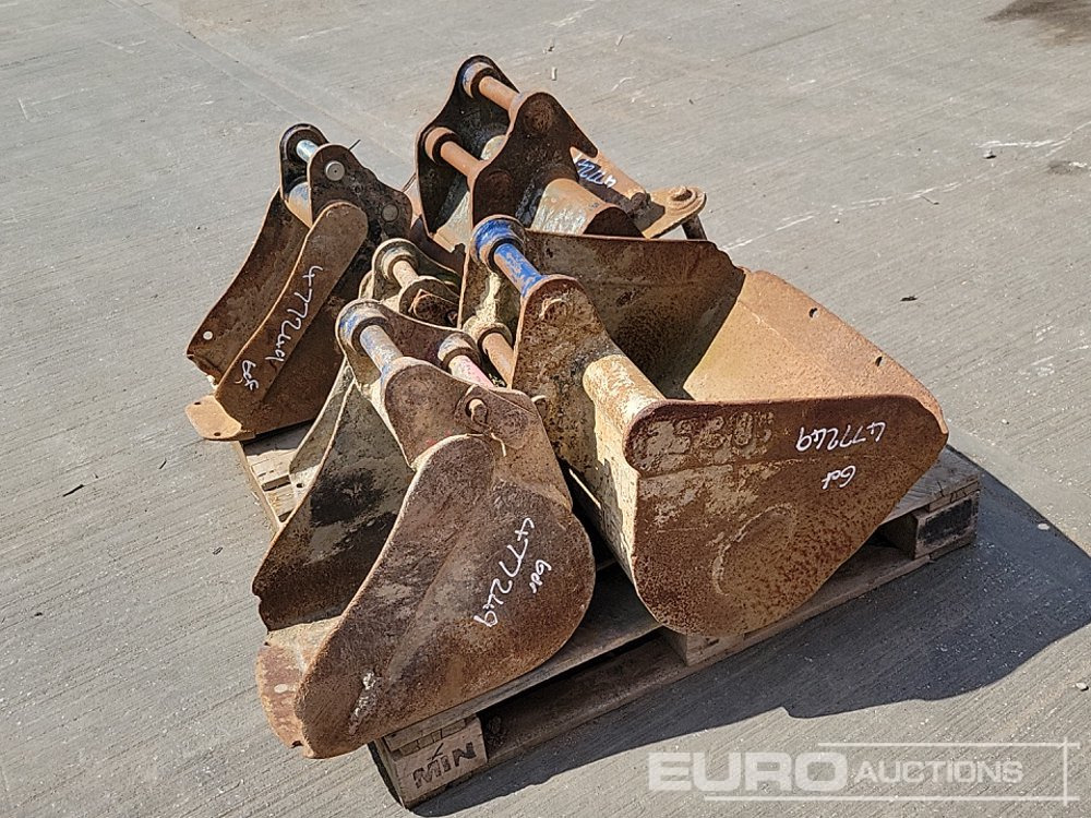 24", 24", 12", 12", 10", 8" Digging Bucket 30-35mm Pin to suit Mini Excavator - Skuffe: bilde 5 24", 24", 12", 12", 10", 8" Digging Bucket 30-35mm Pin to suit Mini Excavator - Skuffe: bilde 5