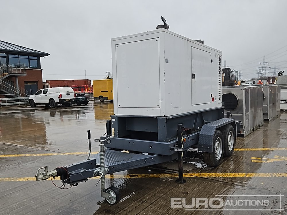 Aggreko 30kVA Generator, 4 Cylinder Engine, Twin AxleTrailer - Elektrisk generator: bilde 1 Aggreko 30kVA Generator, 4 Cylinder Engine, Twin AxleTrailer - Elektrisk generator: bilde 1