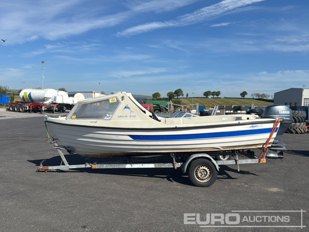 Marlyn Blue Lake Fishing Boat, Galvanised Trailer & 4 Stroke Yamaha 40hp Outboard Engine - Annet utstyr: bilde 2 Marlyn Blue Lake Fishing Boat, Galvanised Trailer & 4 Stroke Yamaha 40hp Outboard Engine - Annet utstyr: bilde 2