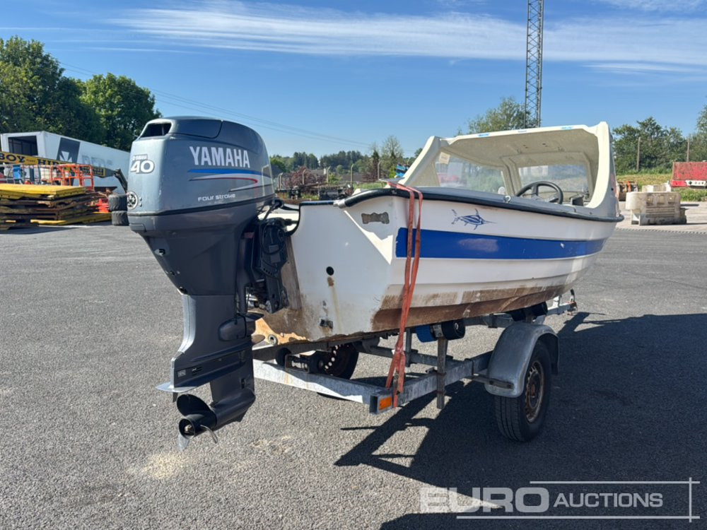 Marlyn Blue Lake Fishing Boat, Galvanised Trailer & 4 Stroke Yamaha 40hp Outboard Engine - Annet utstyr: bilde 5 Marlyn Blue Lake Fishing Boat, Galvanised Trailer & 4 Stroke Yamaha 40hp Outboard Engine - Annet utstyr: bilde 5