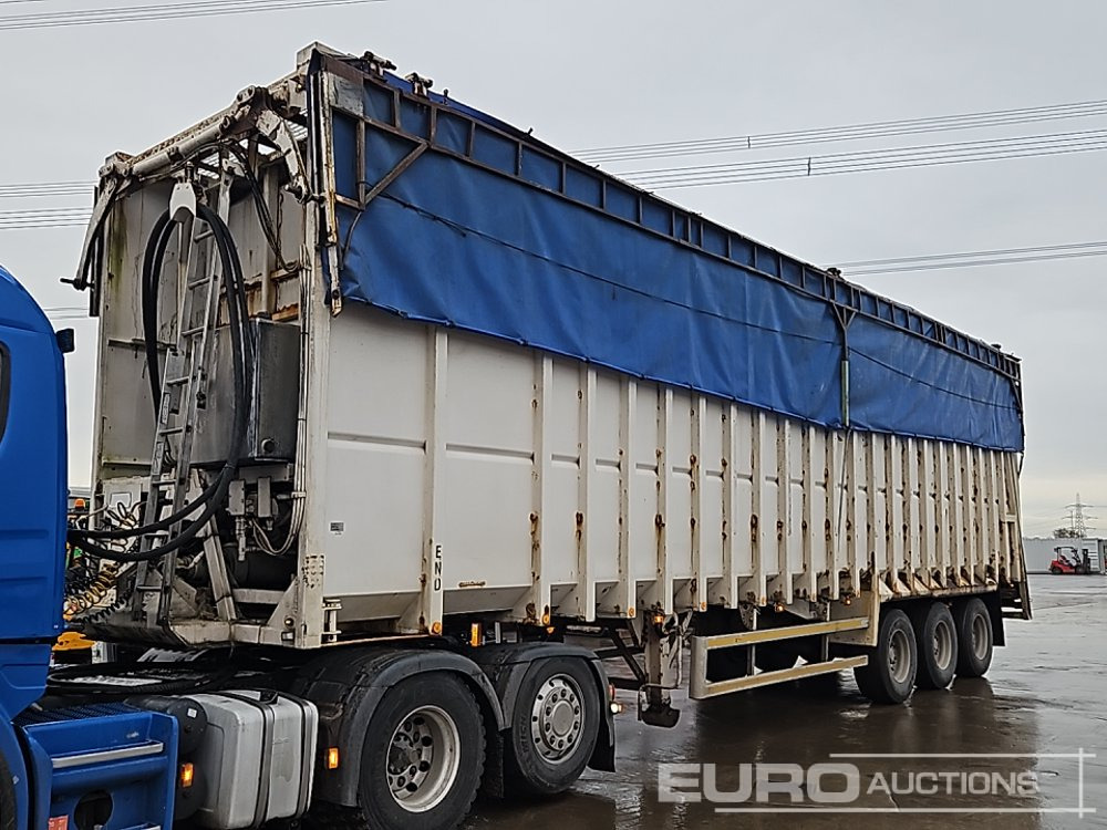 BMI TRAILERS Tri Axle Ejector Trailer, Easy Sheet - Åpen semitrailer: bilde 1 BMI TRAILERS Tri Axle Ejector Trailer, Easy Sheet - Åpen semitrailer: bilde 1