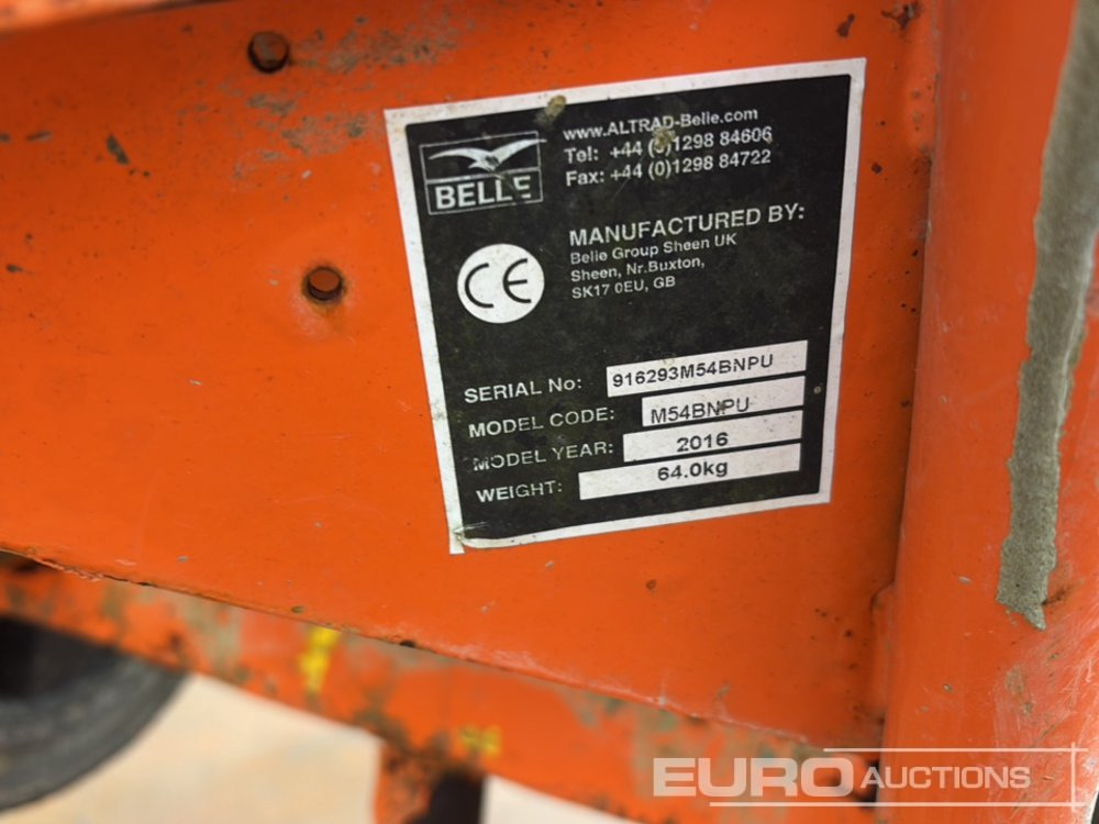 Betongblander Belle Cement Mixer, Stand: bilde 21