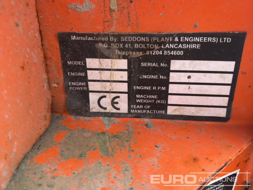 Betongblander Belle Cement Mixer, Stand: bilde 20