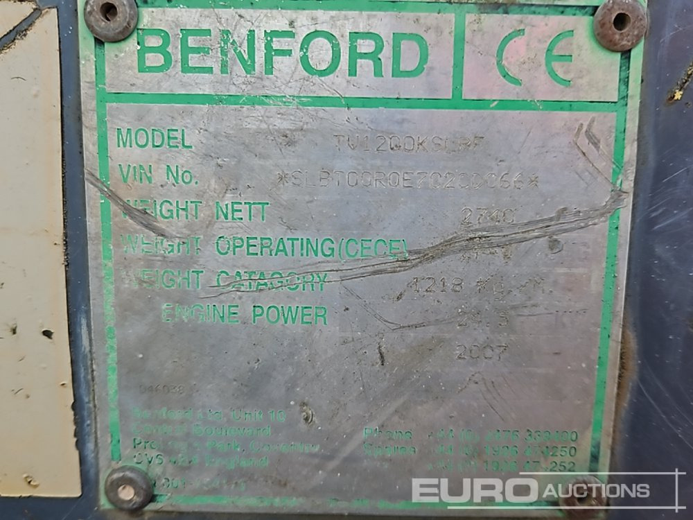 Vals Benford TV1200KSLRF: bilde 27