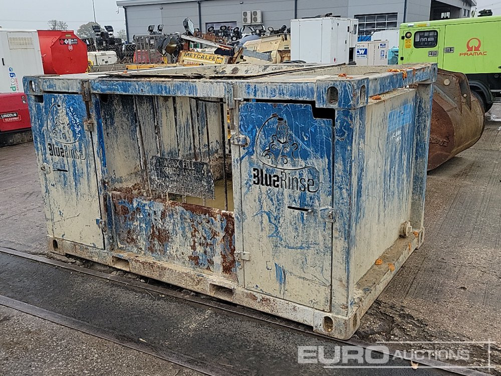 Blue Rinse Base Unit to suit Concrete Wash Out Station - Tippcontainer: bilde 1 Blue Rinse Base Unit to suit Concrete Wash Out Station - Tippcontainer: bilde 1