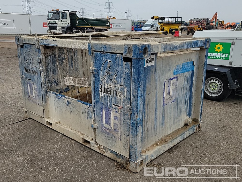 Blue Rinse Base Unit to suit Concrete Wash Out Station - Tippcontainer: bilde 5 Blue Rinse Base Unit to suit Concrete Wash Out Station - Tippcontainer: bilde 5