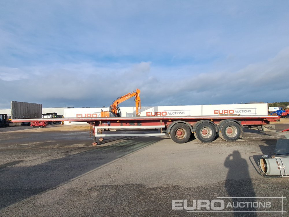 Cartwright 45' Tri Axle Flat Trailer, BPW Axles - Åpen semitrailer: bilde 2 Cartwright 45' Tri Axle Flat Trailer, BPW Axles - Åpen semitrailer: bilde 2