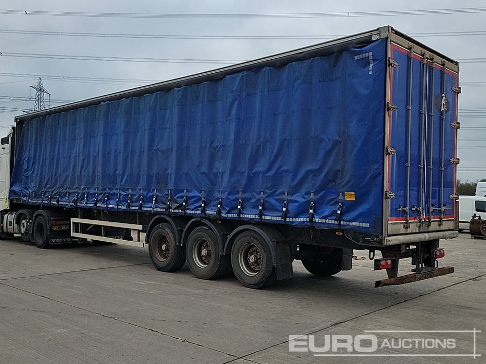 Cartwright Tri Axle Curtainsider Trailer - Gardintrailer: bilde 3 Cartwright Tri Axle Curtainsider Trailer - Gardintrailer: bilde 3