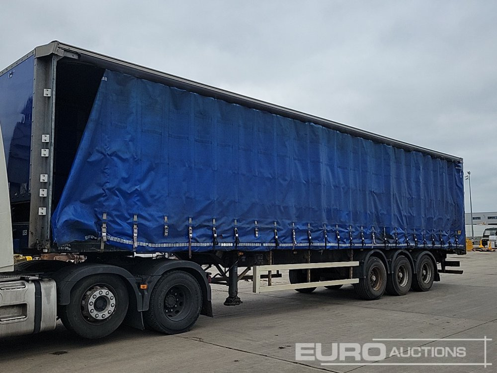 Cartwright Tri Axle Curtainsider Trailer - Gardintrailer: bilde 1 Cartwright Tri Axle Curtainsider Trailer - Gardintrailer: bilde 1