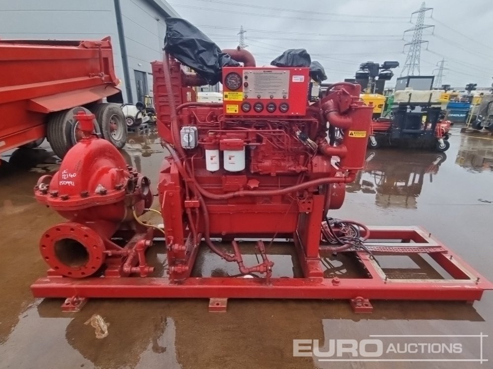 Clarke 8" Water Pump, John Deere Engine - Vannpumpe: bilde 2 Clarke 8" Water Pump, John Deere Engine - Vannpumpe: bilde 2