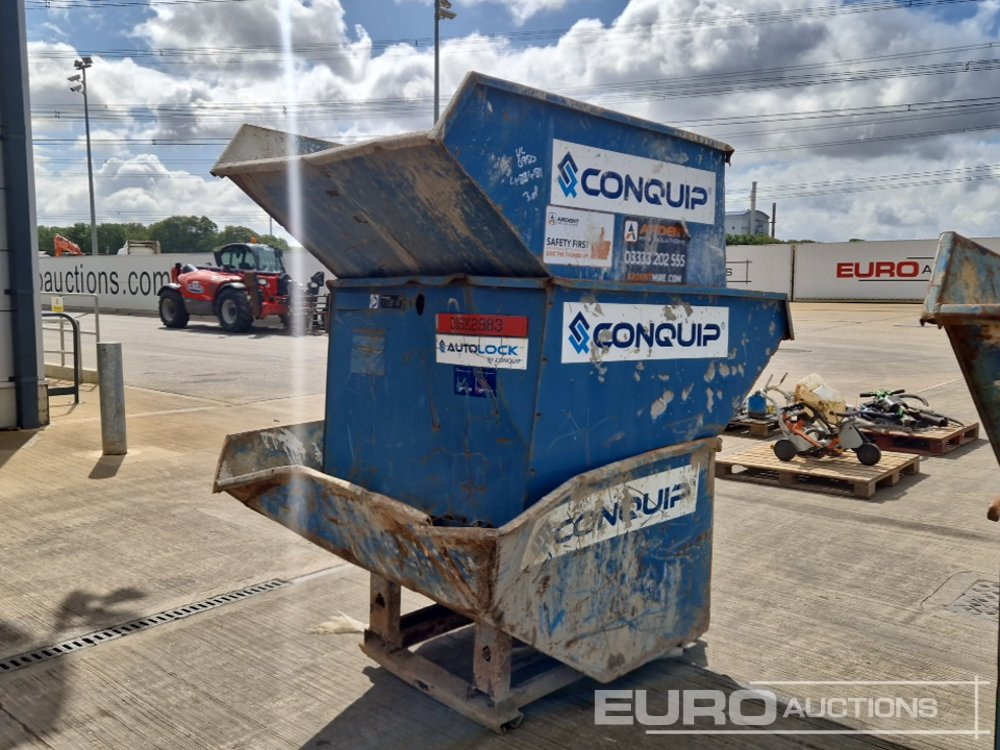 Conquip Tipping Skip to suit Forklift (3 of) - Tippcontainer: bilde 1 Conquip Tipping Skip to suit Forklift (3 of) - Tippcontainer: bilde 1