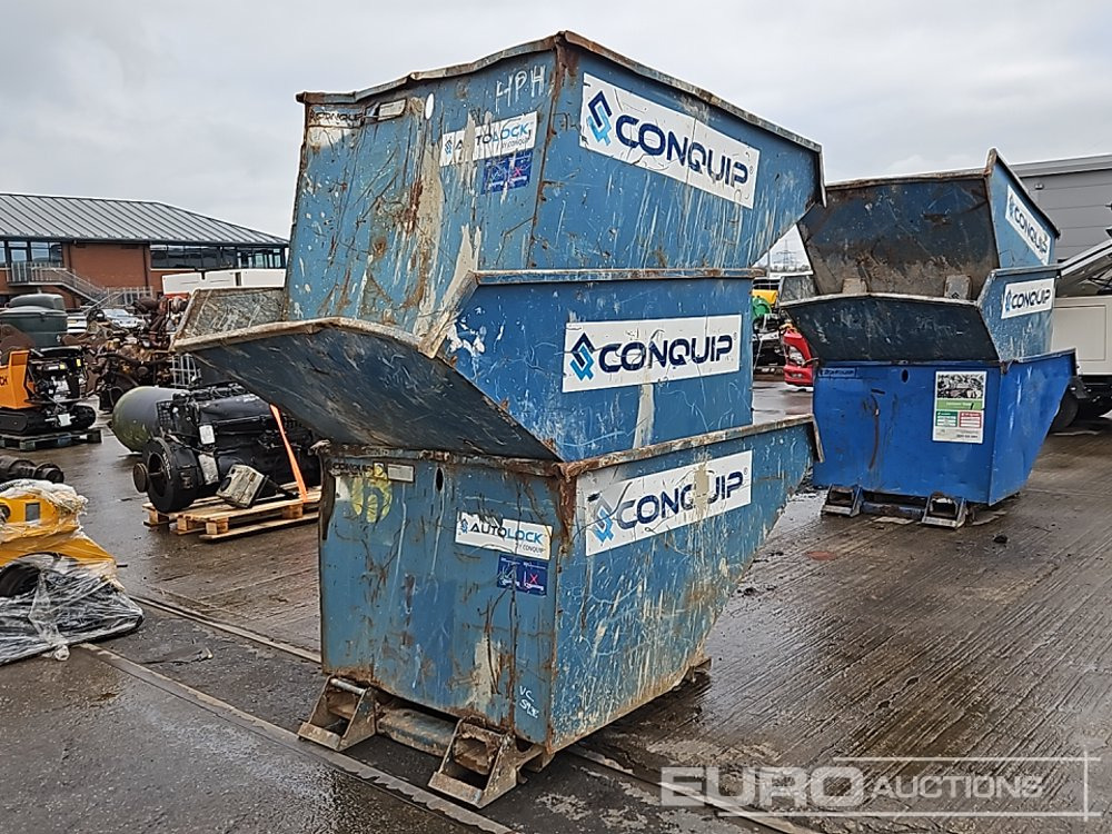Conquip Tipping Skip to suit Forklift (3 of) - Tippcontainer: bilde 3 Conquip Tipping Skip to suit Forklift (3 of) - Tippcontainer: bilde 3