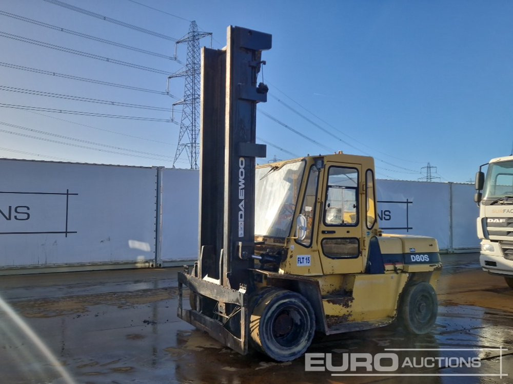 Daewoo D80S-2 - Gaffeltruck: bilde 1 Daewoo D80S-2 - Gaffeltruck: bilde 1