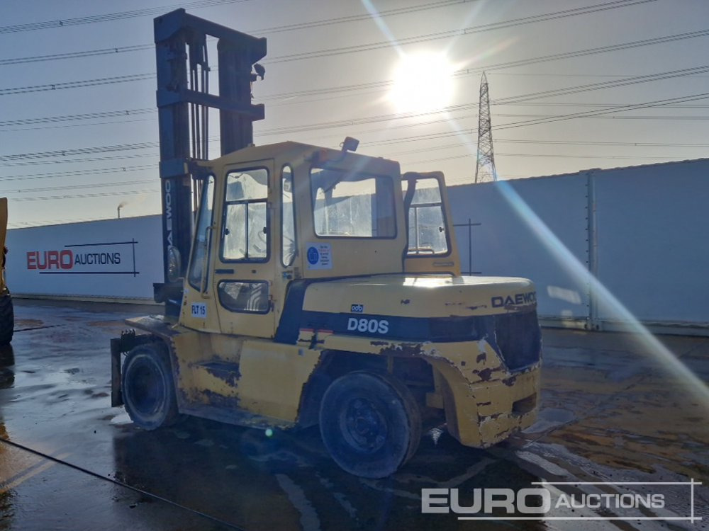 Daewoo D80S-2 - Gaffeltruck: bilde 3 Daewoo D80S-2 - Gaffeltruck: bilde 3