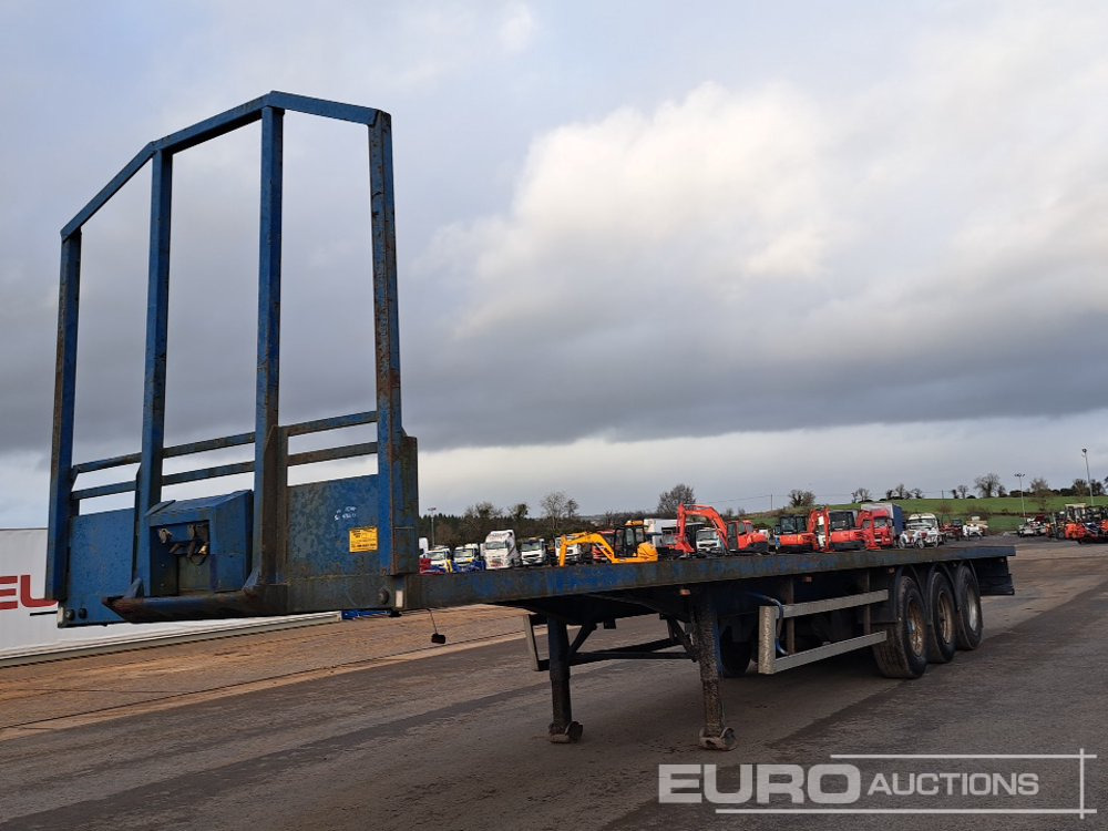 Dennison 45' Tri Axle Flat Trailer - Åpen semitrailer: bilde 1 Dennison 45' Tri Axle Flat Trailer - Åpen semitrailer: bilde 1