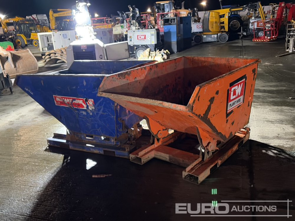 Eichinger Tipping Skip to suit Forklift (2 of) - Tippcontainer: bilde 2 Eichinger Tipping Skip to suit Forklift (2 of) - Tippcontainer: bilde 2